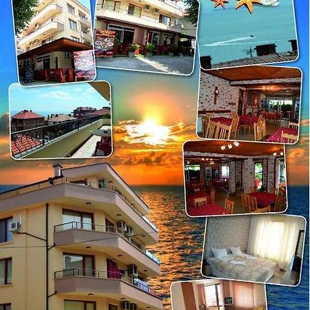 Stamatovi Family Hotel Pomorie Bagian luar foto